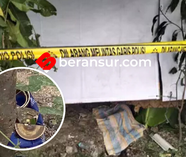 Meledak. Diduga Mortil Pemulung Tewas di Tempat Babelan Bekasi