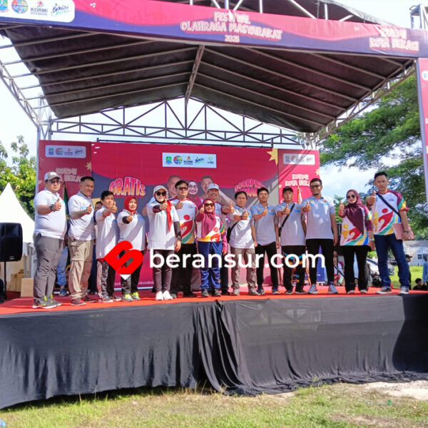 Di Festival Olahraga Masyarakat 2025, KORMI Kota Bekasi Lantik Korcam Se-kota Bekasi