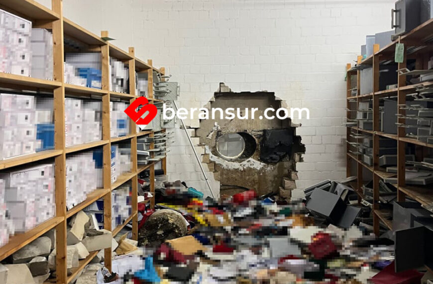 Bobol Tembok Bank di Jerman Gunakan Bor, Perampok Gasak Milyaran Euro Simpanan Nasabah