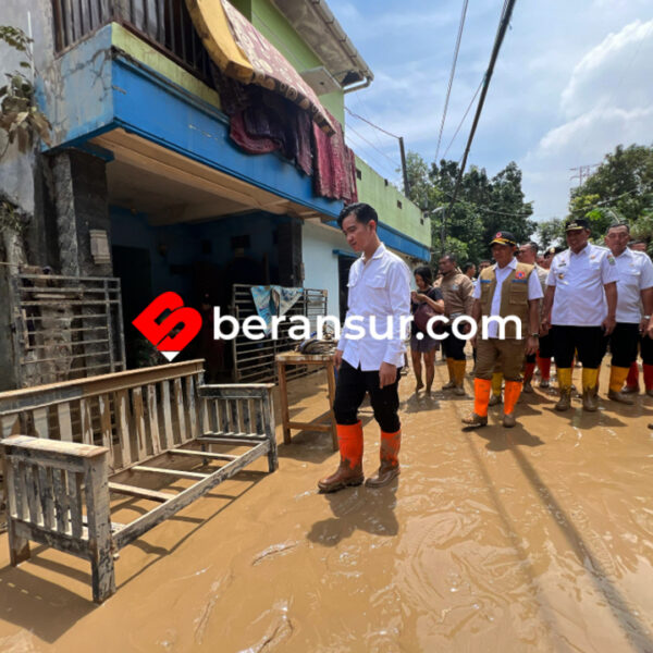 Wapres Gibran Tinjau Lokasi Banjir di Bekasi, Pastikan Penanganan Darurat Berjalan Optimal