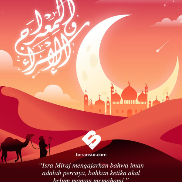 Selamat Memperingati Hari Isro mi’raj Nabi Muhammad SAW 1447 H
