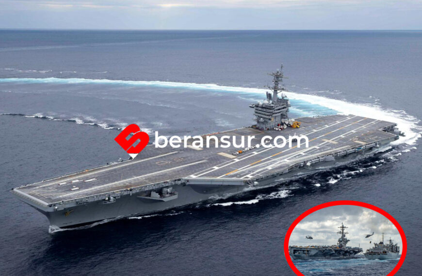 10 Kapal Perang As Siap Hantam Iran, Trump: Waktu Hampir Habis