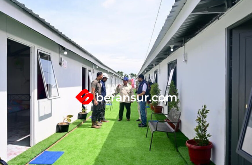 Presiden Prabowo Tinjau Ribuan Hunian Pasca-Bencana di Aceh Tamiang