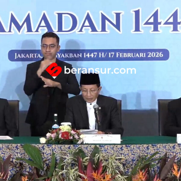 Pemerintah Tetapkan 1 Ramadan 1447 H Jatuh pada Kamis 19 Februari 2026