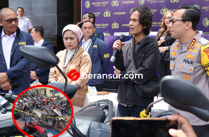 Polda Jabar Kembalikan 1.122 Kendaraan Curian kepada Pemilik Sah