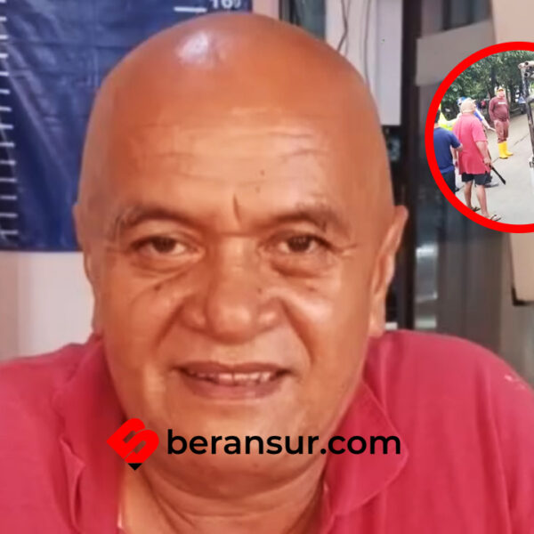 Viral Video Pemilik Warung Es Kelapa Minta Maaf Usai Bersitegang dengan Petugas saat Penertiban Spanduk
