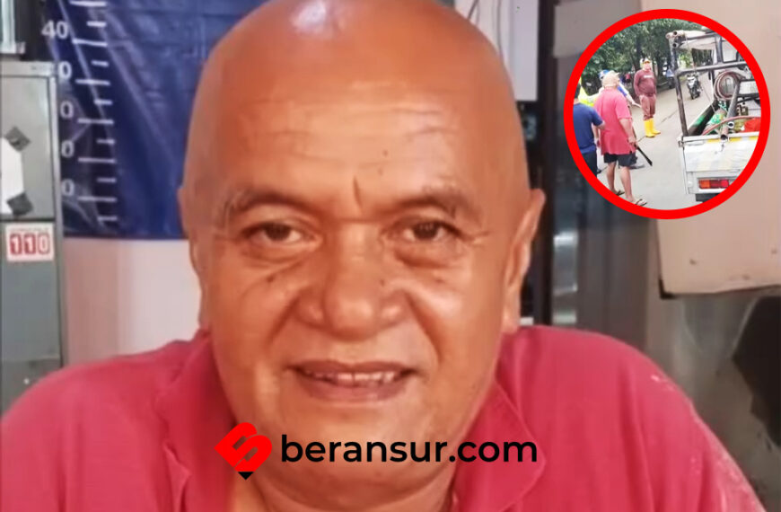 Viral Video Pemilik Warung Es Kelapa Minta Maaf Usai Bersitegang dengan Petugas saat Penertiban Spanduk