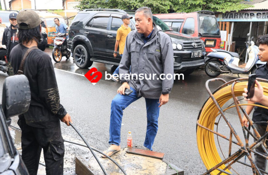 Wali Kota Bekasi Murka!Hentikan Paksa Proyek Galian Kabel Fiber Optik Tanpa Izin di Kaliabang Tengah