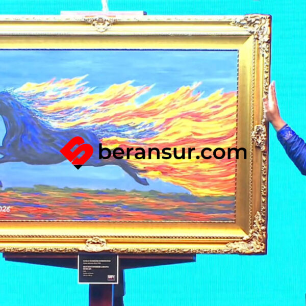 Lukisan ‘Kuda Api’ Karya SBY Terjual Rp6,5 Miliar di Perayaan Imlek 2026