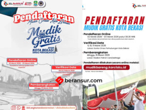 Pemkot Bekasi Buka Pendaftaran Mudik Gratis 2026 Mulai 2 Maret, Cek Syarat dan Link Daftarnya!