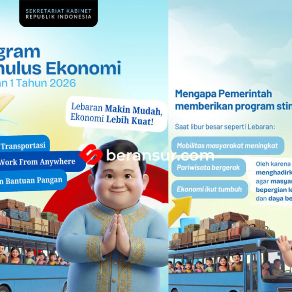 Pemerintah Luncurkan Stimulus Ekonomi Lebaran 2026: Mudik Lebih Hemat, Stok Pangan Terjaga