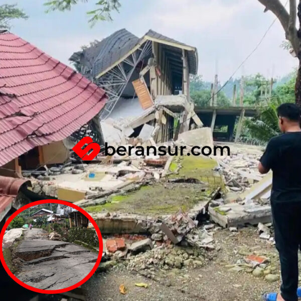 Ratusan Bangunan Rusak Akibat Tanah Bergerak di Tegal
