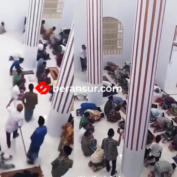 Viral! Salat Tarawih di Pati Berubah Ricuh, Aksi Anak-Anak dan Pria Bertongkat Jadi Sorotan