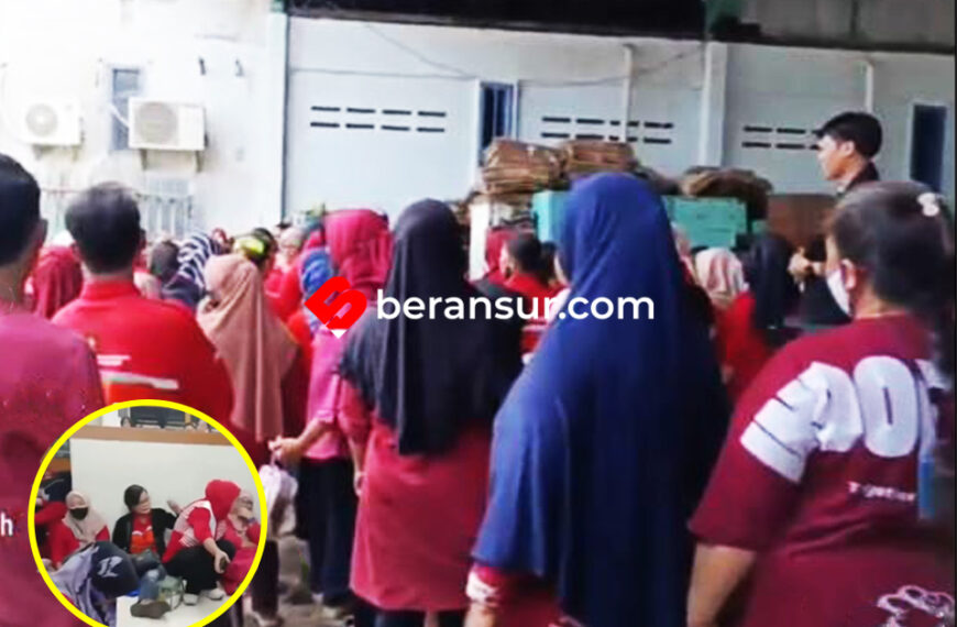 Belum Dapat THR, Ratusan Buruh Perempuan Malah Disuruh Resign