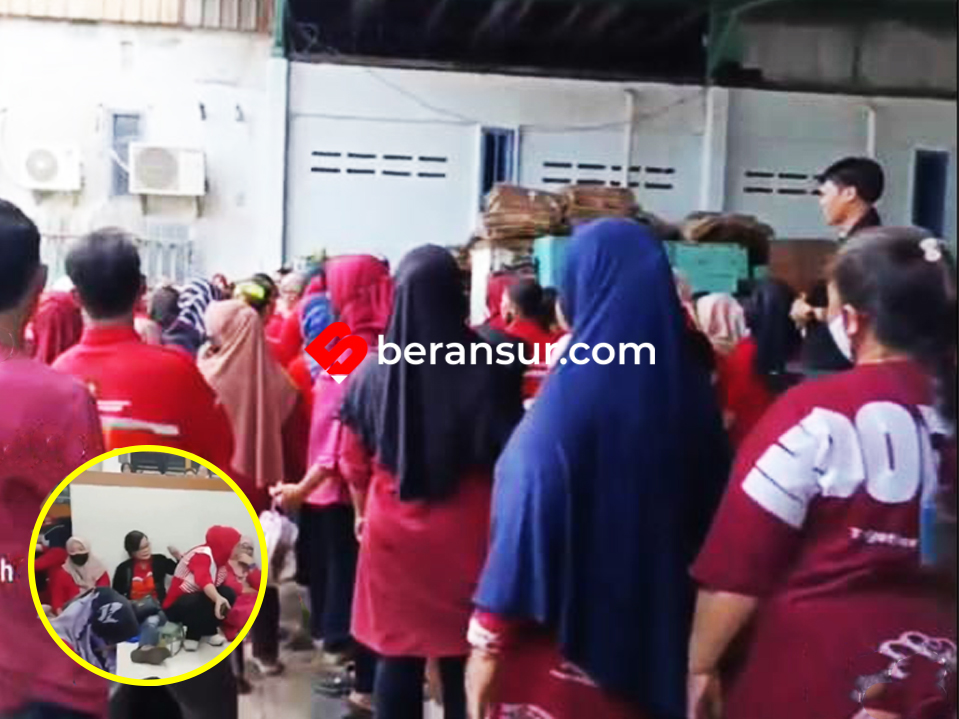Belum Dapat THR, Ratusan Buruh Perempuan Malah Disuruh Resign
