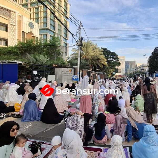 Rayakan Lebaran Hari Ini, Begini Suasana Salat Id di Kantor PP Muhammadiyah
