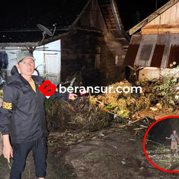 Banjir-Longsor Terjang OKU, Polisi Evakuasi Warga hingga Bangun Dapur Umum