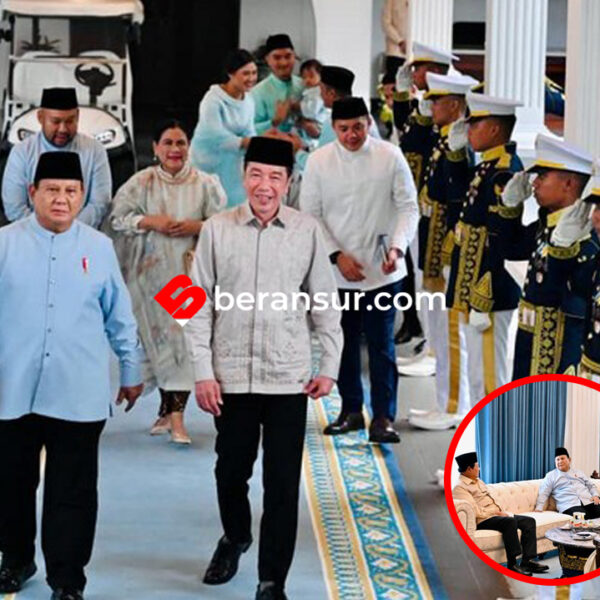 Momen Hangat di Istana: Presiden Prabowo Sambut SBY dan Jokowi dalam Open House Lebaran