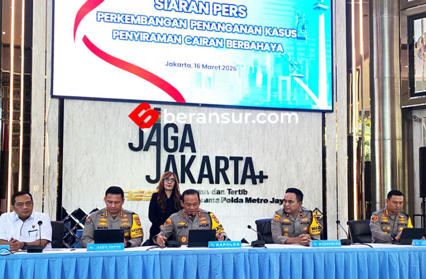 Terungkap! Pelaku Penyiraman Air Keras Aktivis Kontras 4 Orang, Ini Rute Pelariannya