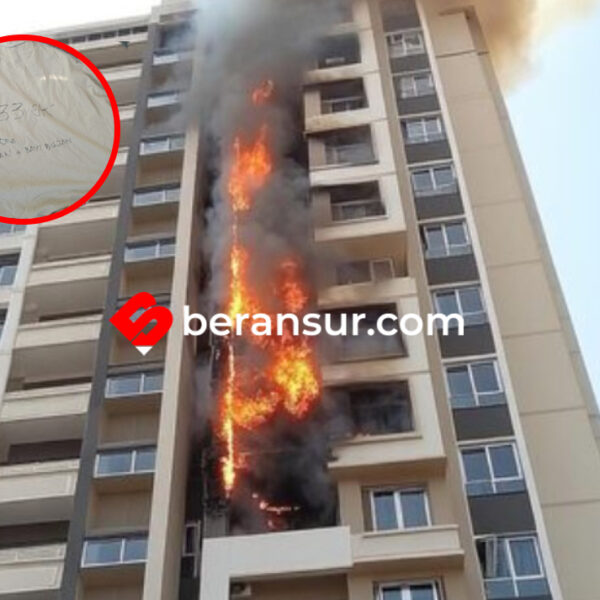 Kebakaran Landa Apartemen Mediterania Jakbar, Penghuni Lempar Baju Berisi Pesan Minta Tolong