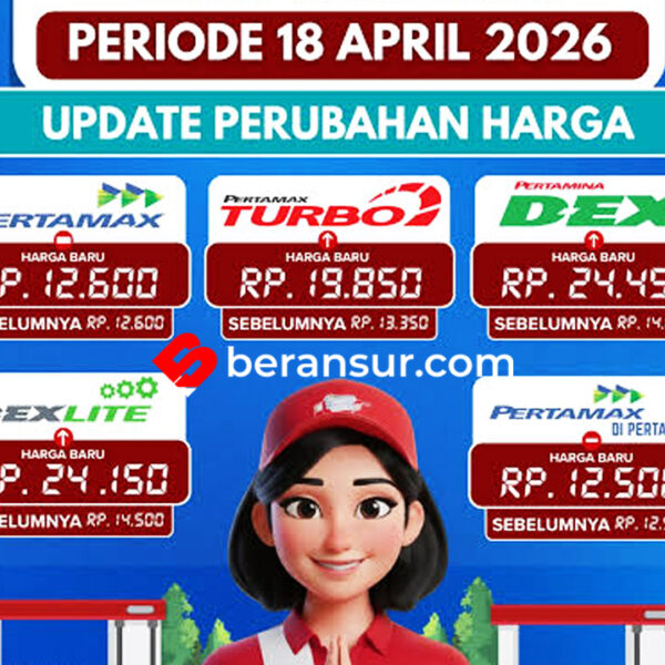 Pertamina resmi Naikkan Harga BBM Per Hari Ini 2026, Simak Harga Selengkapnya
