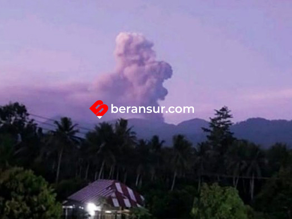 Gunung Dukono Erupsi, Semburkan Abu Vulkanik Setinggi 1,4 Kilometer