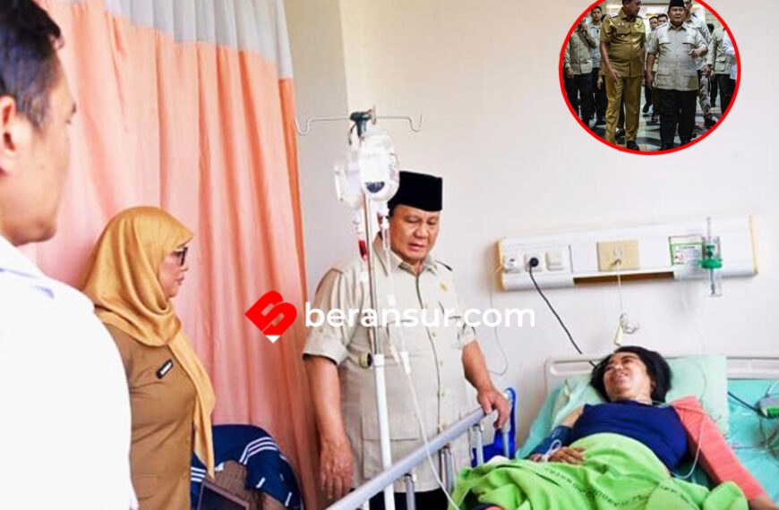 Presiden Prabowo Jenguk Korban Kecelakaan Kereta di Bekasi, Instruksikan Investigasi Menyeluruh