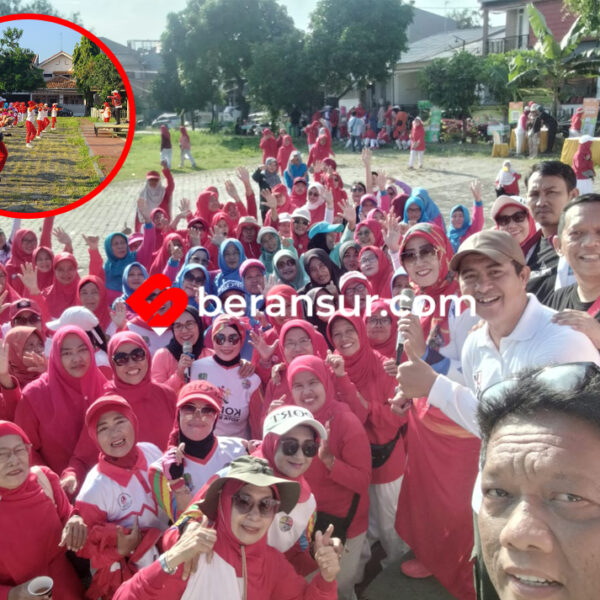 Wujudkan Lansia Bugar bahagia, Lurah Harapan Jaya Dorong Senam Sehat Lansia Di tiap Lapangan Rw