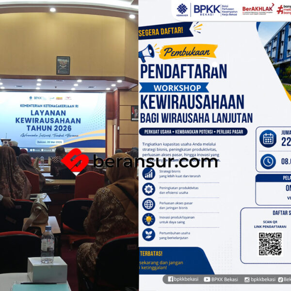 BPKK Bekasi Gelar Workshop Kewirausahaan Lanjutan: Dorong UMKM Naik Kelas dan Tembus Pasar Global