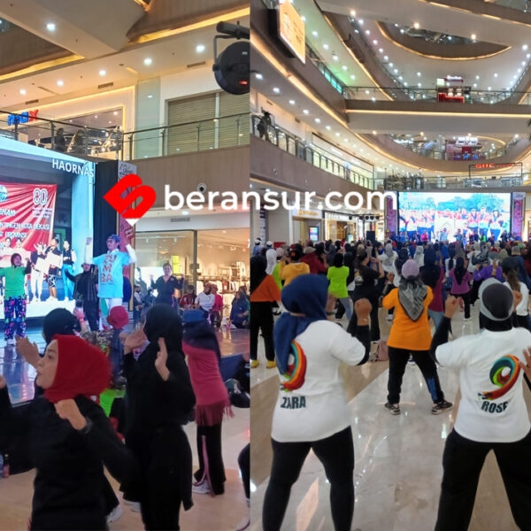 Asiafi Kota Bekasi Gelar Kompetisi Aerobic dan Zumba Party Grand Metropolitan Bekasi