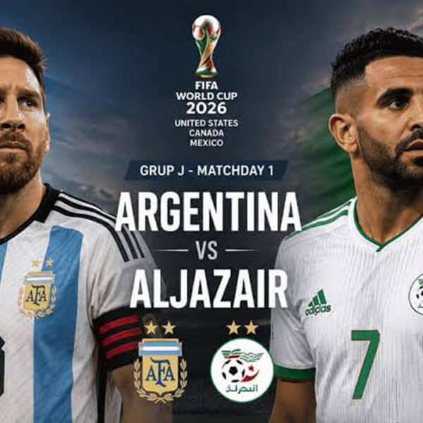 Argentina vs Aljazair : Gelandang Aljazair Yakin Bisa Singkirkan Argentina dan Messi