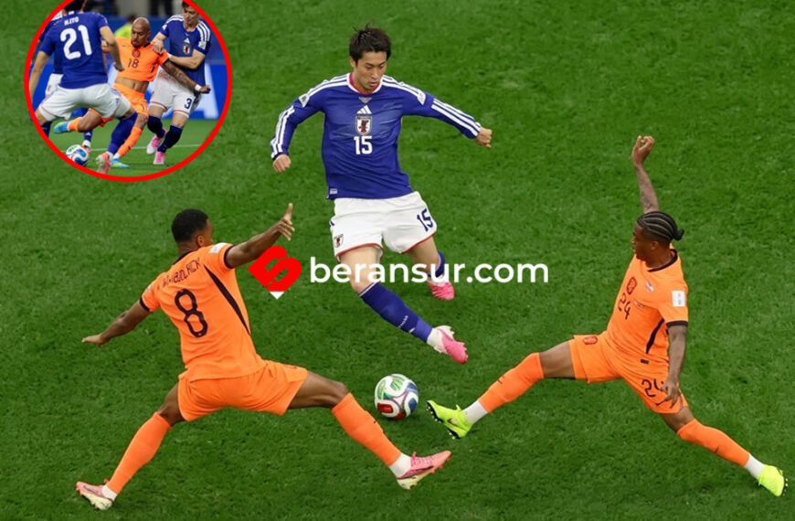 Belanda Ditahan Imbang Jepang 2 : 2