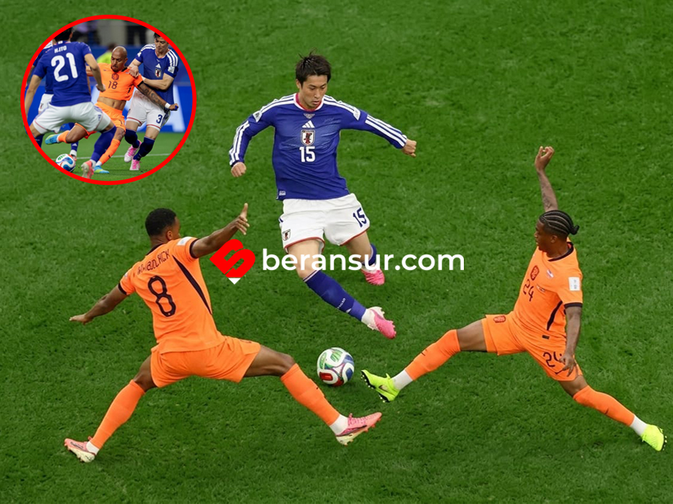 Belanda Ditahan Imbang Jepang 2 : 2
