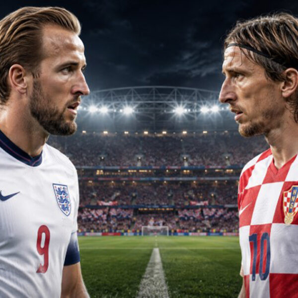 Inggris Tantang Kroasia, Ujian Pertama dalam Ambisi Memburu Gelar Juara Piala Dunia