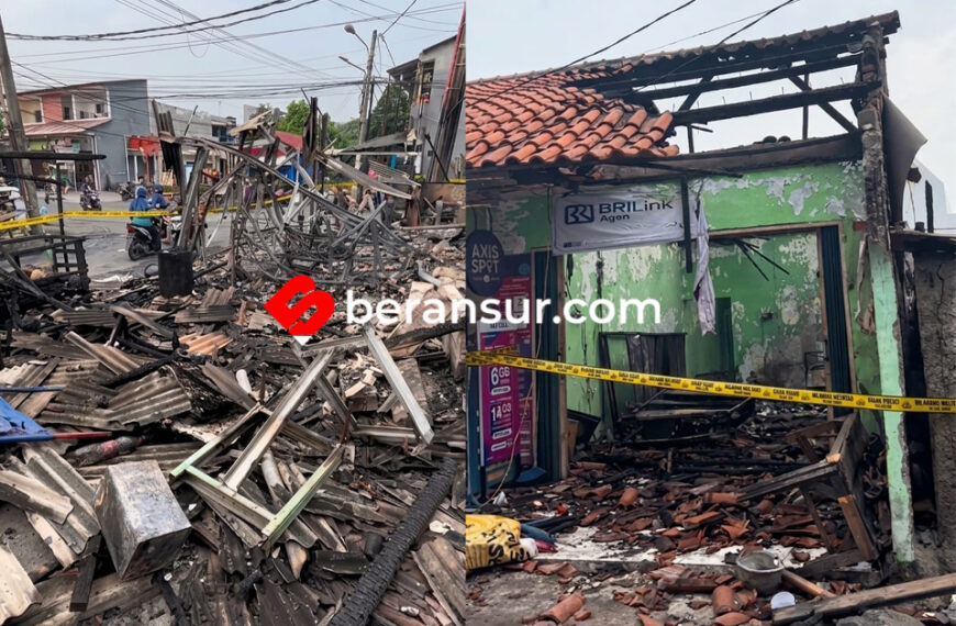 ​Pasca Kebakaran di Pesona Anggrek Bekasi: Pedagang Mulai Berbenah, Garis Polisi Masih Terpasang