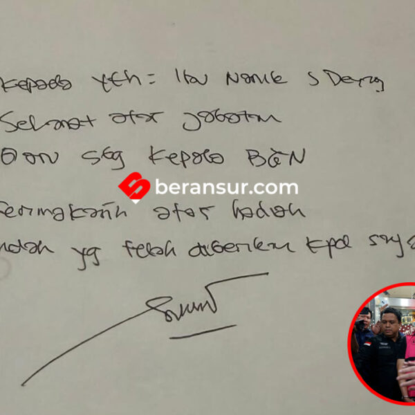Sebelum Ditahan, Sony Sonjaya Sempat Tulis Surat untuk Kepala BGN yang Baru