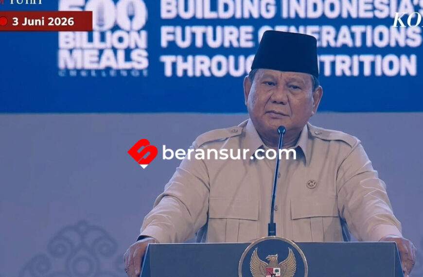 Tanggapan presiden Prabowo Kepada Mantan Ketua Badan Gizi Nasional