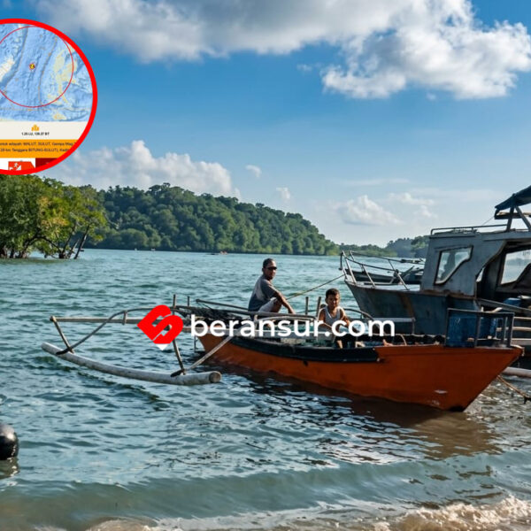 Gempa 7,6 Magnitudo Filipina Picu Gelombang Tsunami Kecil di Pesisir Sulawesi Utara dan Maluku Utara