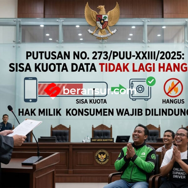 MK Tegaskan Sisa Kuota Internet Tak Lagi Hangus: Konsumen Sudah Membayar