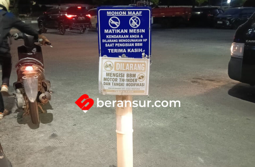 Sejumlah SPBU di Bekasi Untuk Sementara Larang Suzuki Thunder Isi Pertalite