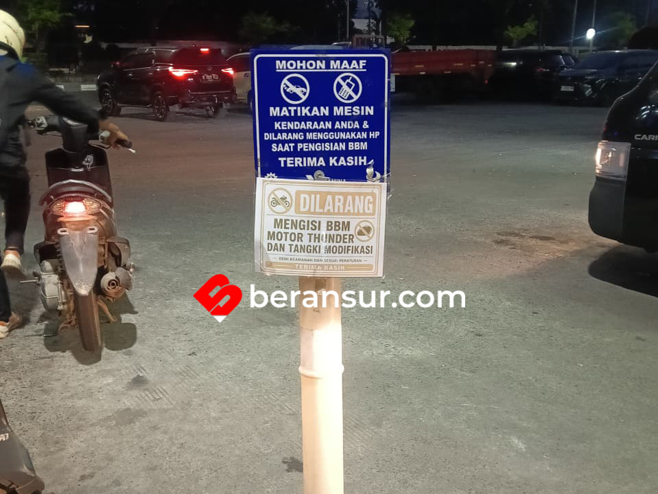 Sejumlah SPBU di Bekasi Untuk Sementara Larang Suzuki Thunder Isi Pertalite