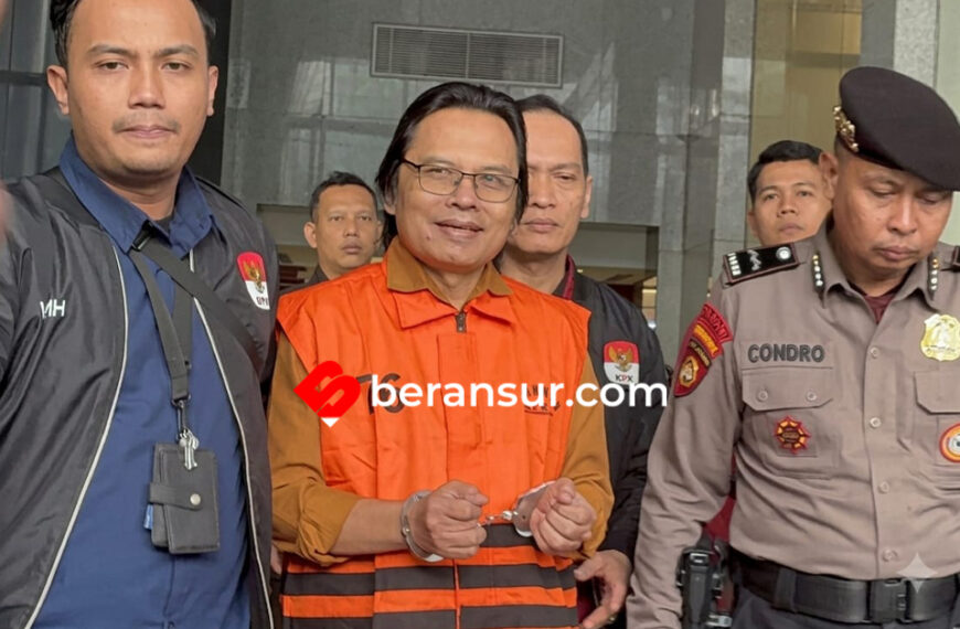 Eks Sekjen MPR Ma’ruf Cahyono Resmi Ditahan KPK