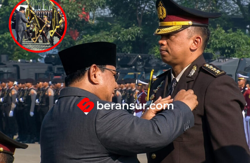 Presiden Prabowo Anugerahkan Tanda Kehormatan dan Pangkat Kehormatan di Hari Bhayangkara Ke-80