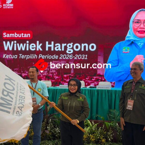 Ibu Wiwiek Hargono Terpilih Kembali Menjadi Ketua KORMI Kota Bekasi 2026-2031