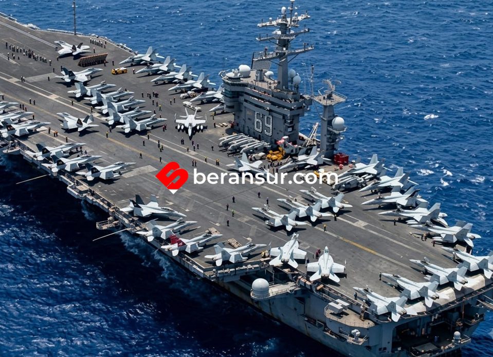Gara-gara Tauran di Kapal Induk, 7 Tentara AS Tewas