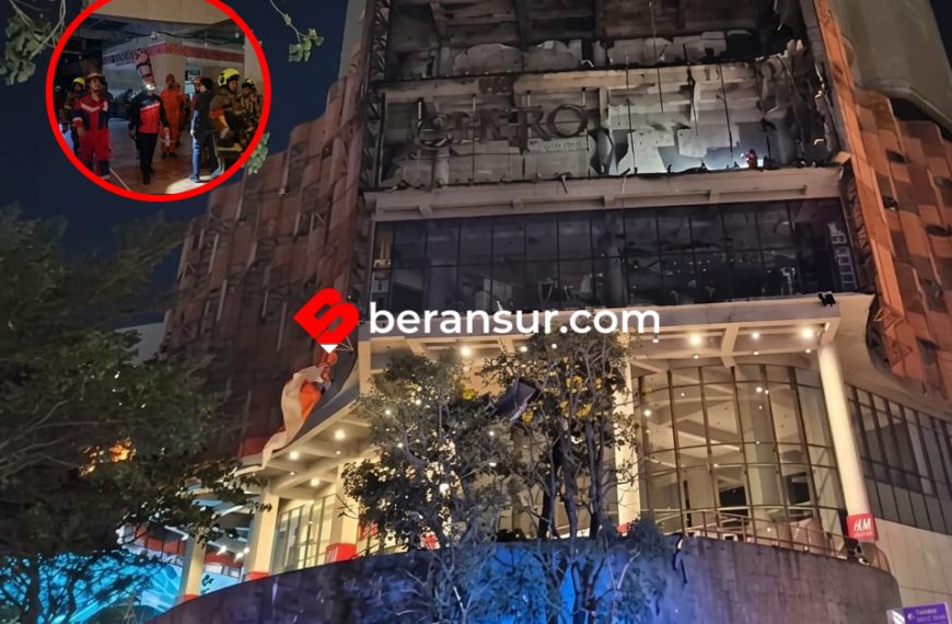 Mal Nipah Makassar Terbakar Jelang Tutup, Karyawan Sesak Napas dan Pengunjung Sempat Pingsan