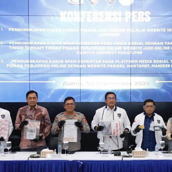 Bareskrim Bongkar 3 Situs Judi, Keuntungan Mencapai Rp1 Triliun