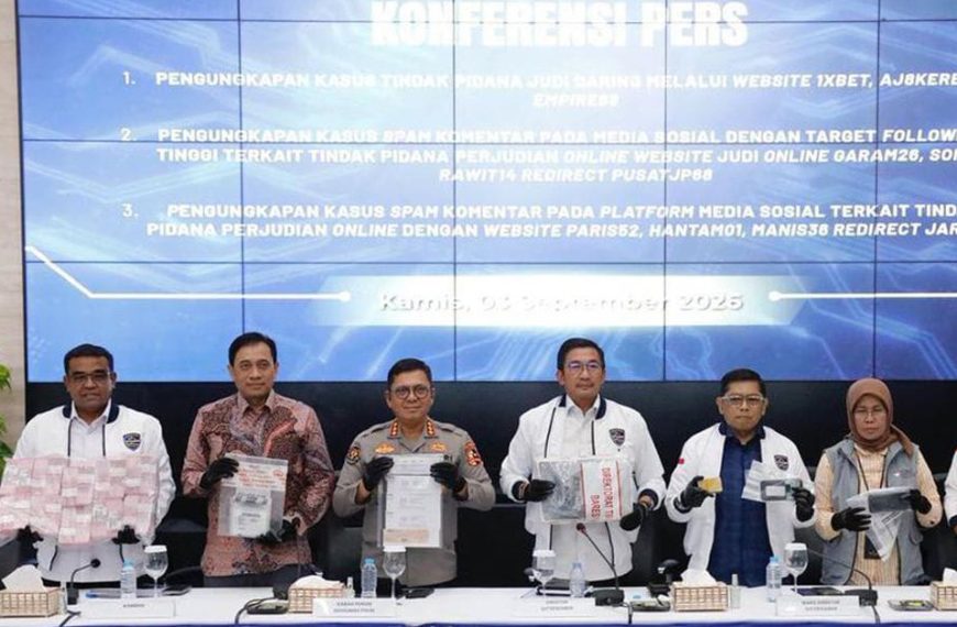 Bareskrim Bongkar 3 Situs Judi, Keuntungan Mencapai Rp1 Triliun
