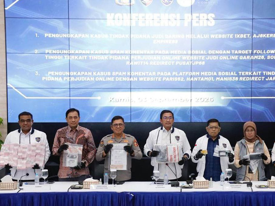 Bareskrim Bongkar 3 Situs Judi, Keuntungan Mencapai Rp1 Triliun
