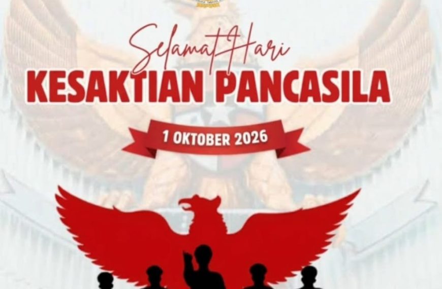Selamat Hari Kesaktian Pancasila 1 Oktober 2026
